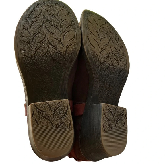 Naya Selma Harness Boots Maroon 6.5‎ - Picture 3 of 4